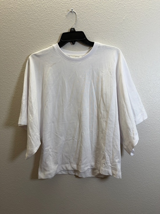 Zara Tops - Zara White Short Sleeve Crewneck Tee